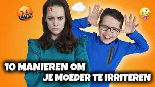 TOP 10 MANIEREN OM JE MOEDER TE IRRITEREN !! - Broer en Zus TV #717