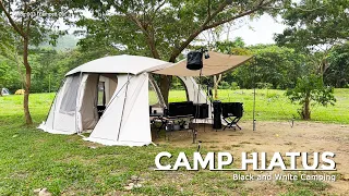 Black and White Camping | Camp Hiatus | Polaris Taurus Beta