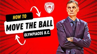 Olympiacos B.C. — How to move the ball | Giorgos Bartzokas