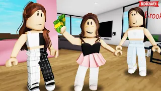 A IRMÃ MAIS VELHA FEZ DE TUDO PRA PEGAR TODO O DINHEIRO DA IRMÃ MAIS NOVA - Roblox - Brookhaven RP🏡