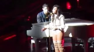 Demi Lovato Ft Nick Jonas Stone Cold | Future Now Tour Vancouver | August 24, 2016