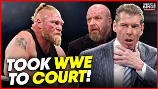 5 Wrestlers who sued WWE | Brock Lesnar, The Ultimate Warrior & more