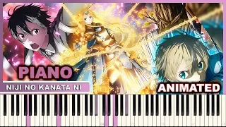 Niji no Kanata ni by ReoNa - SAO Alicization ep 19 ED - 虹の彼方に | Piano Orchestra | PianoPrinceOfAnime