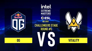 OG vs. Vitality - Map 3 [Dust2] - IEM Rio Major 2022 - Challengers Stage - ROUND #5