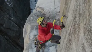 Zion Ice Climbing One of the most intense shoots I've done
