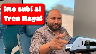 😱¡Me subí al #TrenMaya!🚆 Quieren conocerlo, acompáñenme.