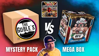 Who Wins This Battle? 👀 Goble Mystery Pack 🆚 2024 Topps Chrome UFC Mega Box