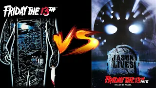 Friday the 13th (1980) VS Friday The 13th: Jason Lives | Comparing Two Horror Classics!