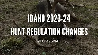 Idaho 2023 Updated Hunt Regulations
