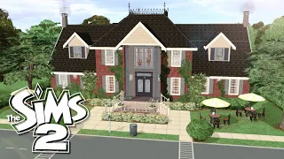 OLD SIM STATE DORMS 🎓 Building Pleasantview | The Sims 2: Speed Build