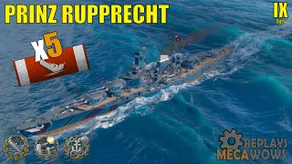 Bronze Kranken while casually Rupprechting | World of Warships Gameplay