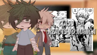 Class 1-A react to the future (manga spoilers)Mha/bnha reacts ||TIMING FIXED||Manga deku||gacha club