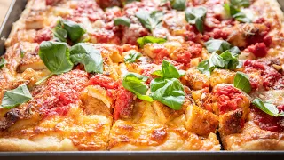 The Best Chicken Parmesan Pizza Ever!