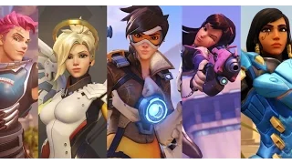 Overwatch All Cutscenes Movie (All Animated Shorts Full 2016 Edition)