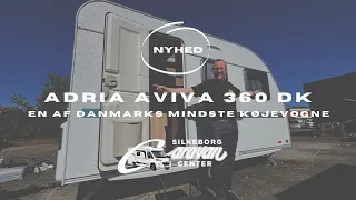 Adria Aviva 360 DK - måske Danmarks mindste letteste og billigste køjevogn!