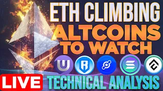 Ethereum Rises 🔥 | Altcoins Technical Analysis w/ @EvanAldo