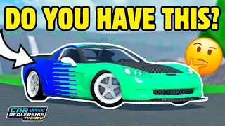 🔥DO YOU HAVE THIS DRIFT CAR in Car Dealership Tycoon?! #cardealershiptycoon #roblox