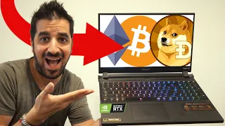 Mining Bitcoin / Ethereum With RTX 3080 on Aorus 15G Laptop