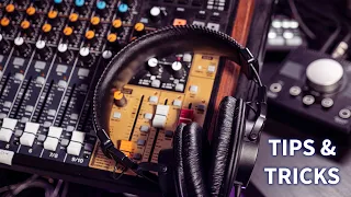 Mix-Minus and Headphone/Speaker toggle with Tascam Model 12 (ft Mackie Big Knob)