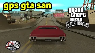 مود GPS في لعبة قراند سان اندرياس | GTA San Andreas GPS Mod | للكمبيوتر