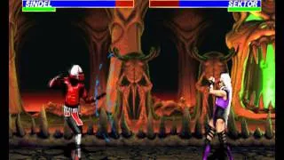 Mortal Kombat 3 - Sindel playthrough