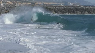 The Wedge, CA, Surf, 9/25/2016 PM - Part 5 (4K@30)