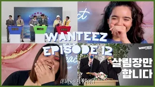 NYAHHHH! 🤣 Reacting to ATEEZ(에이티즈) WANTEEZ EP.12 맑은 눈의 광인이라고 아십니까?😀 | Ams & Ev React