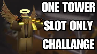 ONE TOWER SLOT ONLY CHALLENGE│TOWER BATTLES│