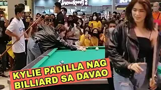 KYLIE PADILLA NAG BILLIARD SA DAVAO AT NAGPAKITANG GILAS