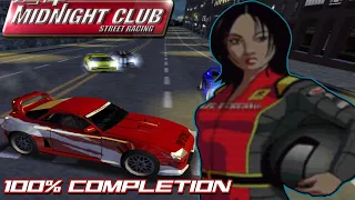 Midnight Club: Street Racing 100% Completion [4K]