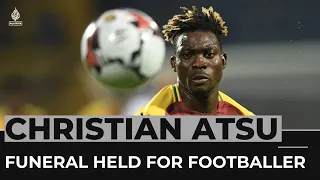 Funeral held for footballer Christian Atsu killed in Turkey quake