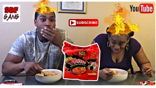 EXTREME 2X SPICY NOODLE CHALLENGE!! (DO NOT TRY)