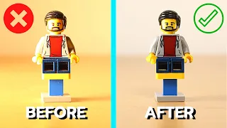 EASY lighting tutorial for LEGO stop motion on a BUDGET!