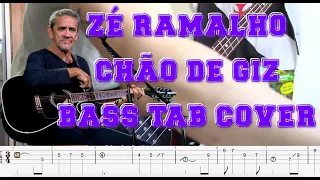 ZÉ RAMALHO - CHÃO DE GIZ (Bass Tab Cover)