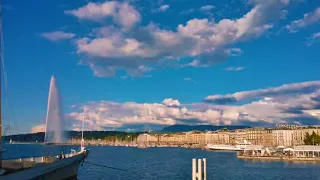 Relaxing Music and Beautiful Background of Geneva Lake