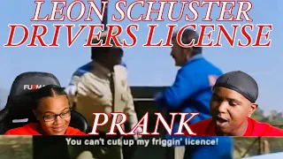 INVALID DRIVERS LICENSE PRANK - LEON SCHUSTER  (OFFICIAL VIDEO) | REACTION