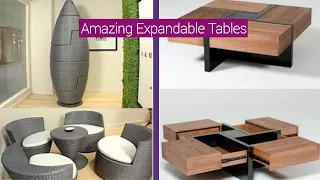 Amazing Expandable Tables  - Space Saving Furniture Ideas With Genius Designs | Smart Furniture