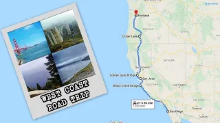 San Diego to Portland Road Trip!!! | Travel Vlog