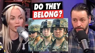 Army Chick CLASHED With Andrew Over WOMEN In The MILITARY