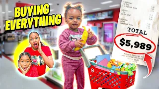 BUYING EVERYTHING OUR BABY TOUCHES | SHE WENT CRAZY! BUYING ANYTHING MY DAUGHTERS TOUCH