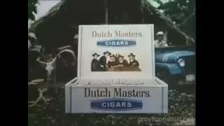Dutch Masters Cigars TV ad, 1973