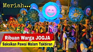 Pawai Takbir Keliling Dan Suasana Malam Idul Adha 2023 Di Titik Nol KM Malioboro Yogyakarta