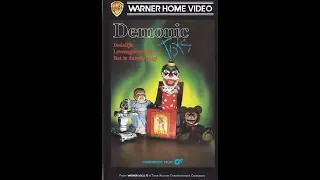 Opening + Closing to Demonic Toys (1992)  - 1993 Dutch VHS Release