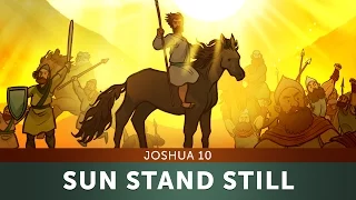 Sun Stand Still - Joshua 10 | Sunday School Lesson and Bible Teaching Story for Kids |HD| Sharefaith