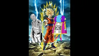 Сайтама vs Драгонболл/Saitama vs Dragonball #аниме #ванпанчмен #dbs #dbz