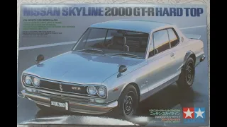 Review (обзор) Nissan Skyline 2000 GT-R Tamiya 1/24