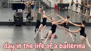day in the life of a homeschooled ballet dancer🩰 | coppelia rehearsal