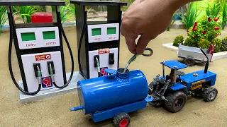 diy tractor mini petrol pump science project || @Keep Villa DIY