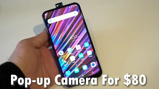 Cectdigi V15 Pro - $80 Pop-up Camera Phone - Unboxing And Review