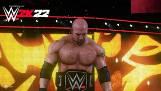 WWE 2K22 - Goldberg vs. Roman Reigns | New Theme Entrance